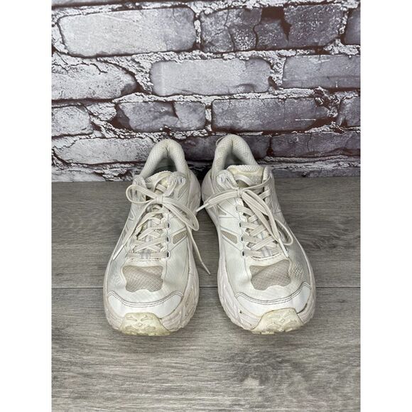 Hoka One Vibram Mafate Speed 2 White Synthetic Running Shoes Women 38EU/6.5M US - Picture 10 of 16